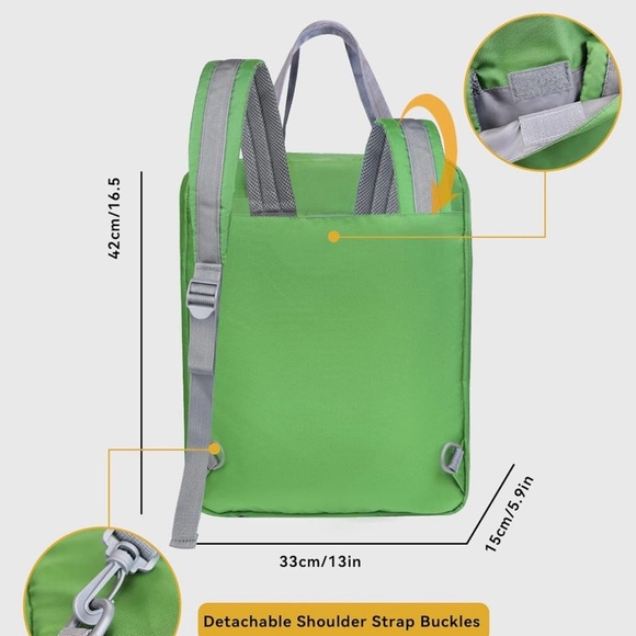 Carry on Backpack Flight Approved, Frontier Airlines Fit for 17in Laptop - Picture 3 of 6
